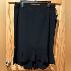 Tailor Stretch B.Moss Elegant Black Women's Skirt NWT